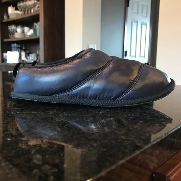 New Sorel Hadley Slippers, Black Slides, Faux Fux Lined Slip-Ons, Puffy Slipper - Picture 5 of 12